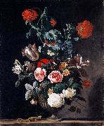 Abraham jansz.begeyn Flowers in a Stone Vase oil painting reproduction